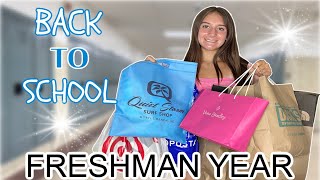 BACK TO SCHOOL SHOPPING  HAUL [upl. by Emrich]