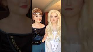 Anna and Elsa TikTok challenge [upl. by Aicenev447]