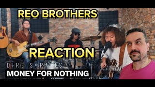 REO Brothers  Money for Nothing Dire Straits reaction [upl. by Naitsabes140]