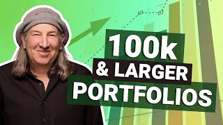 Best and Worst 100k Portfolio Strategies Building a Large Portfolio [upl. by Assej]