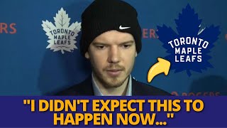 NOW SAMSONOV REVEALS BIG CHANGE AND DECISION ABOUT LEAFS LOOK WHAT HE SAID MAPLE LEAFS NEWS [upl. by Nielson]