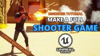 How to Make a Third Person Shooter Game in Unreal Engine 5  Full Beginner Course [upl. by Pelaga]