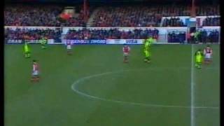 Arsenal 21 Sheffield United 199899 FA Cup  result void [upl. by Nelleeus182]