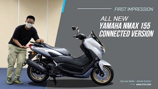 All New Yamaha NMAX 155 Connected Version Bisa Terhubung ke Smartphone [upl. by Yramanna]