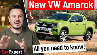 2023 Volkswagen Amarok Everything you need to know [upl. by Enyaj]