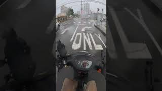 Rain Fail moped scooter 50cc 100cc shorts subscribe comment with your fave rain gear [upl. by Kwasi]