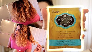 Argan Oil Hair Treatment Review [upl. by Gainer]