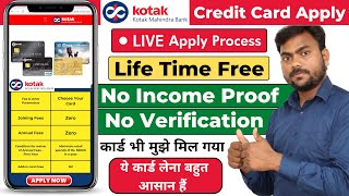 kotak bank credit card apply online  how to apply credit card online kotak mahindra bank [upl. by Allez]