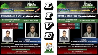 ISTEQBALIA MAJLISEAZA  AYYAMEFATIMIYAH SA   HI MAULANA SYED NABI RAZA SAHEB [upl. by Oona]