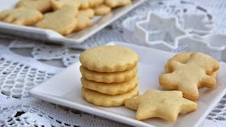 Galletas de mantequilla clásicas [upl. by Dralliw]