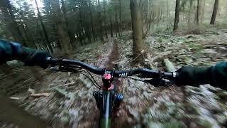 Wrekin MTB  dropping into the old line from higher up [upl. by Melborn]