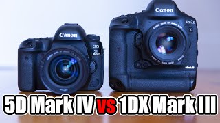 1DX Mark III vs 5D Mark IV  Video Modes  5D IS CLOSE [upl. by Depoliti]