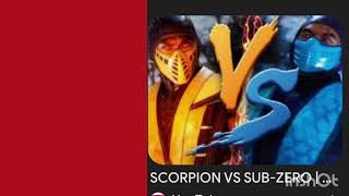 scorpion vs Sub zero [upl. by Berlyn]