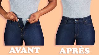 DIY Jagrandis un jean à la taille [upl. by Icart]