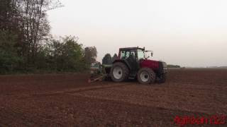 Valtra 6350  Amazone  Semina Triticale  Az Agr Piolanti [upl. by Cuttler]