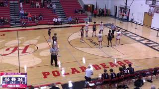 Hortonville High vs Kaukauna High JV Basketball Game [upl. by Lashonda]