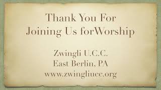 Zwingli UCC of East Berlin PA Live Stream [upl. by Ashwin336]