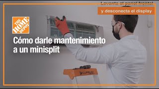 ¿Cómo dar mantenimiento al minisplit  Ventilación y calefacción [upl. by Magnusson]