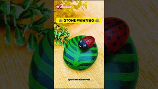 Stone painting 🪨 Adityakashyap911 shorts stonepainting stone painting art artandcraft diy [upl. by Skier]