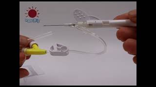 safety closed IV Catheter System [upl. by Enaht]