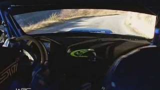 Stephane Sarrazin  Rally Monte Carlo 2005  onboard [upl. by Anerda]