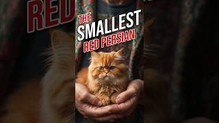 Meet the Smallest Red Persian Cat A Tiny Feline with a Big Personality persiancatlove [upl. by Htirehc]