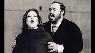 Luciana Serra  Luciano Pavarotti  Verranno a te sullaure  Lucia di Lammermoor  Donizetti  1983 [upl. by Ivens]