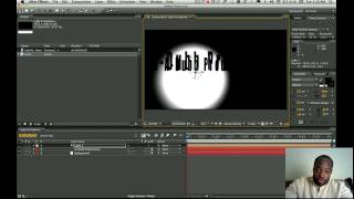 How to cast shadows in Adobe After EffectsLight amp Shadows [upl. by Strickman]