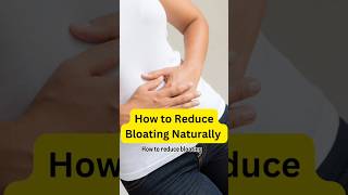 How to Reduce Bloating Naturally guthealth bloatingrelief probiotics healthtips gingertea [upl. by Deehan462]