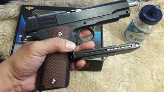 Makatotohanang laruang baril  Realistic Colt M1911 toy gun  Airsoft Gun mukhang mahal ang bili ko [upl. by Homere]