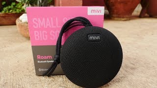 Mivi Roam Good Budget Bluetooth Speaker Under Rs 2000 [upl. by Ecyal]