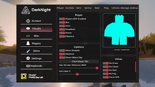 Unturned HACK VS VANİLLA 323123 DarkNight Unturned Hack Unturned Hile Unturned чит [upl. by Annahgiel]