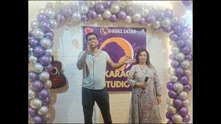 Aate Jate Haste Gate Duet Cover With Jyoti  SP Bala and Lata Mangeshkar [upl. by Kisung]