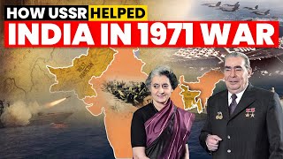 How USSR Helped India in 1971 War  IndoPak War of 1971 [upl. by Egoreg]