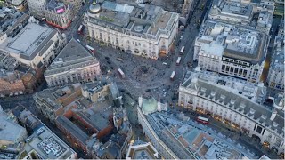 4K London  Capital City London from above [upl. by Aninaj975]