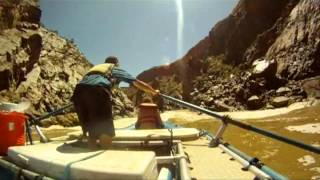 Rowing Westwater Canyon Colorado River Moab UT [upl. by Mastrianni]