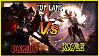 Wild Rift Best Kayle vs Darius  homosapien  Baron lane Gameplay Seasson 14 [upl. by Pich509]