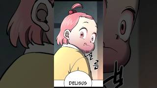 Mc Granddaughter Eat Monster core 😱😱😱manhwa anime shorts [upl. by Atteuqahc]