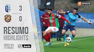 Highlights  Resumo FC Vizela 30 Marítimo Liga 2223 16 [upl. by Kruse]