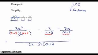 Grade 10 Algebraic fractions  addition and subtraction 2mp4 [upl. by Gwendolin807]