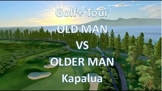 Golf Me Vs My Dad At Kapalua  The Plantation Course I had a rough first hole [upl. by Negris]