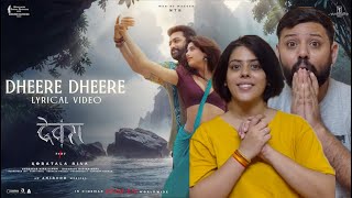 Dheere Dheere  Devara Second Single Reaction  Jr NTR  Janhvi Kapoor  Anirudh  Shilpa Rao [upl. by Hamrah]