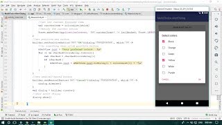 AlertDialog MultiChoice Kotlin  Android Studio Tutorial [upl. by Ardnassac371]