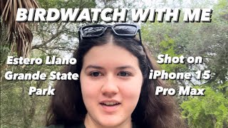 Birdwatching at Estero Llano Grande State Park Vlog [upl. by Esirahc]