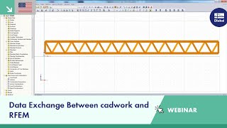 Webinar Data Exchange Between cadwork and RFEM [upl. by Vito]