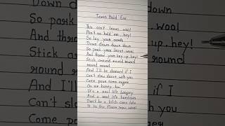 Texas Holdem Lyrics by Beyoncé [upl. by Olimreh]