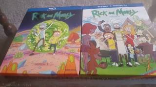 Rick and Morty Seasons 1 amp 2 on BLU RAY [upl. by Ofloda]