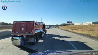 BigRigTravels LIVE  Tulsa OK to Tucumcari NM 121823 [upl. by Haelam]