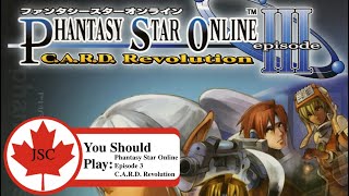 You Should Play  Phantasy Star Online Episode 3 CARD Revolution Asymmetrical Strategy Card Game [upl. by Avi]