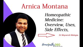 Arnica Montana Overview Uses and Benefits and Side Effect  Dr Mayuresh Mahajan [upl. by Nanoc586]